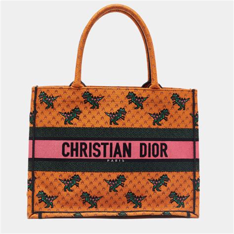 dior dino book tote|Dior designer tote bag.